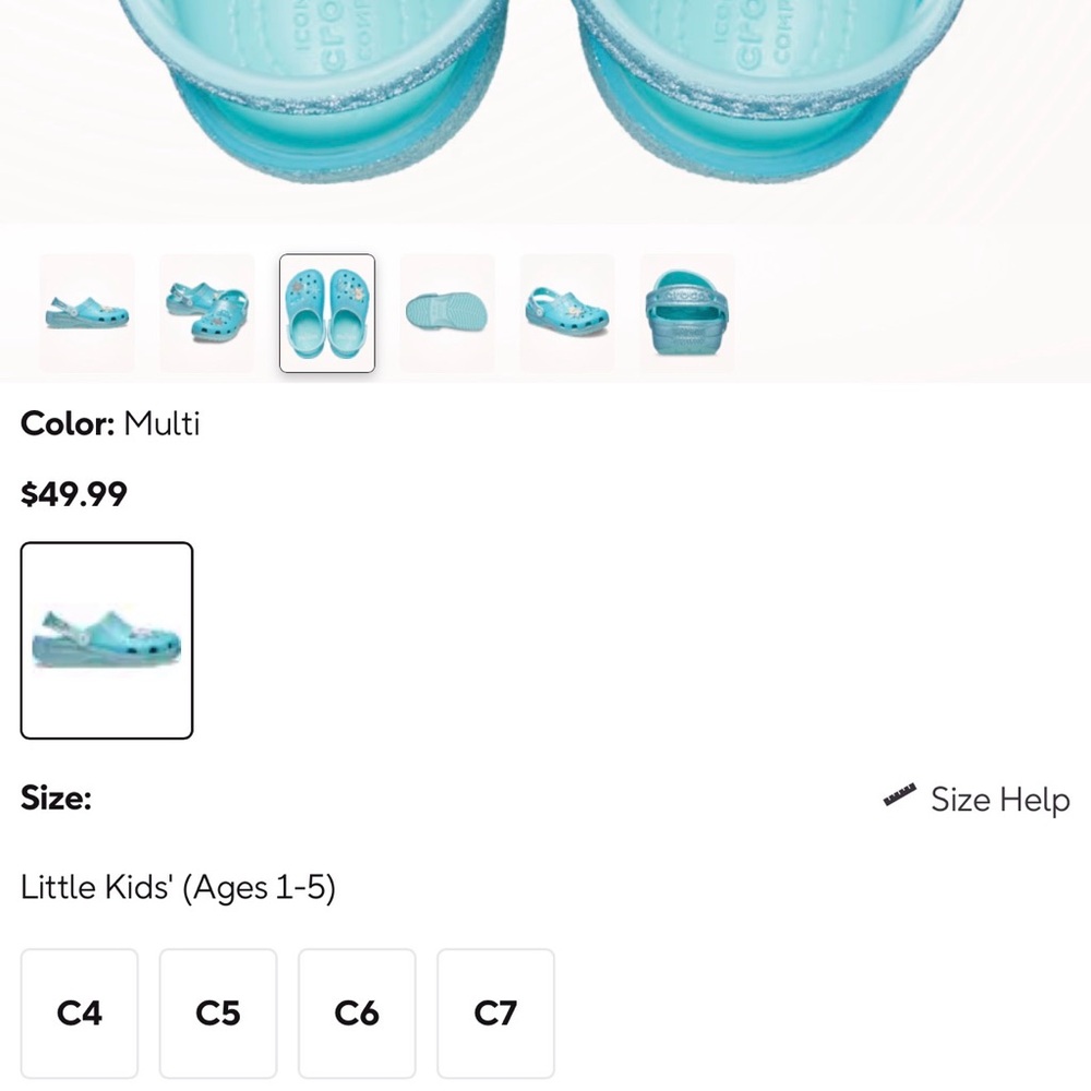 CROCS Multi-Color Kids' Clogs
